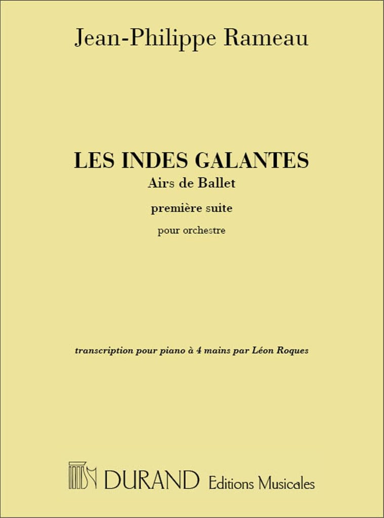 Indes Galante Suite N 1 4 Mains